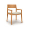 Iso Arm Chair  option Natural Cherry