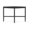 Corsica Side Table  option Matte Charcoal