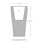 Curvada Planter