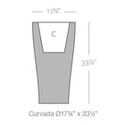 Curvada Planter