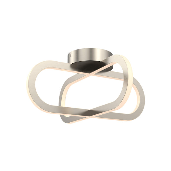 Atom Vertical Ring LED Flush Mount