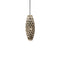 Hinaki Pendant Light  option Bamboo Exterior / Black Interior