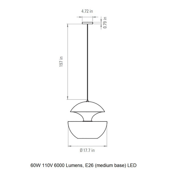 Here Comes The Sun Pendant Light