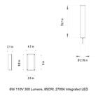 In The Tube 360 Outdoor Wall Sconce