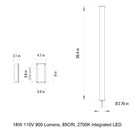 In The Tube 360 Outdoor Wall Sconce