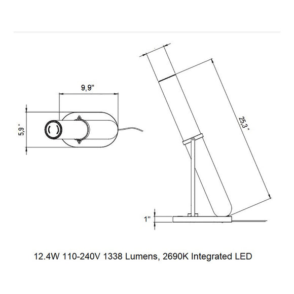 La Lampe Frechin Table Lamp