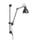 Lampe Gras N°210 Wall Sconce  option Black / Copper