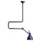 Lampe Gras N°312 Semi Flush Mount  option Blue