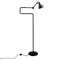 Lampe Gras N°411 Floor Lamp  option Black