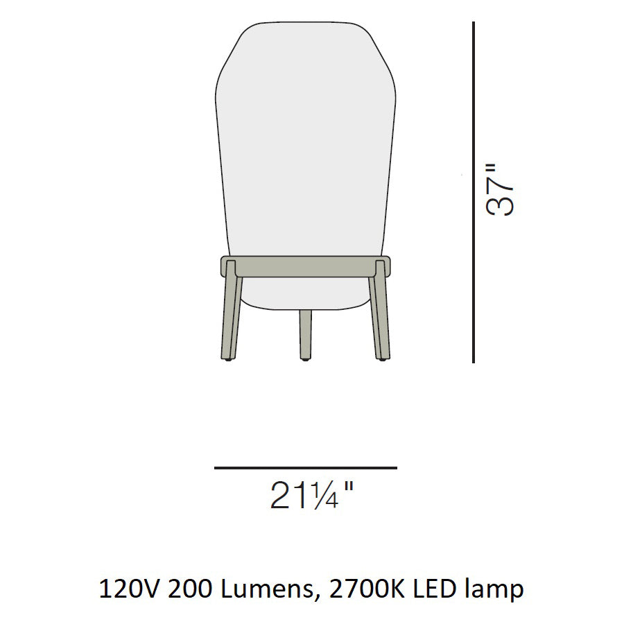 LOON Portable Outdoor Floor Lamp