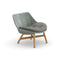 MBRACE Outdoor Club Chair  option 474 Natura Dark Gray