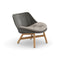 MBRACE Outdoor Club Chair  option 126 Arabica