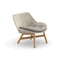MBRACE Outdoor Club Chair  option 140 Sea Salt
