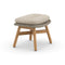 MBRACE Footstool  option 471 Natura Off White