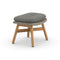 MBRACE Footstool  option 474 Natura Dark Gray