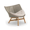MBRACE Outdoor Lounge Chair  option 470 Natura White