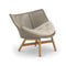 MBRACE Outdoor Lounge Chair  option 471 Natura Off White