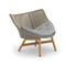 MBRACE Outdoor Lounge Chair  option 478 Natura Ash