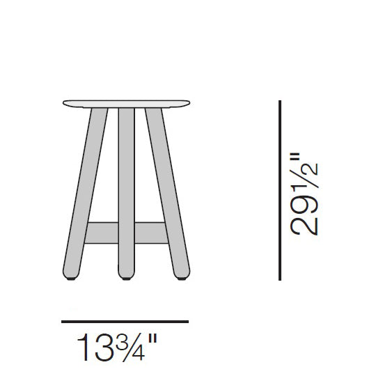 Dedon MBRACE Side Table - 2Modern Dedon MBRACE Side Table - 2Modern