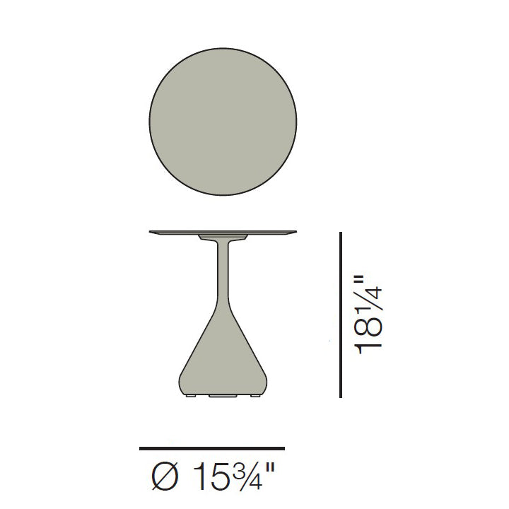 SATELLITE Outdoor Side Table