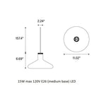 Flask B Pendant Light