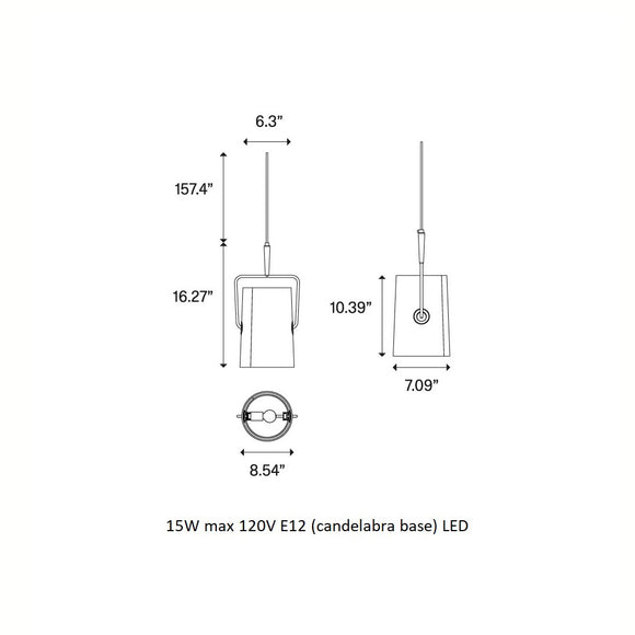 Fork Pendant Light