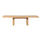 Double Extendable Dining Table  option Oak