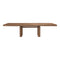 Double Extendable Dining Table  option Teak