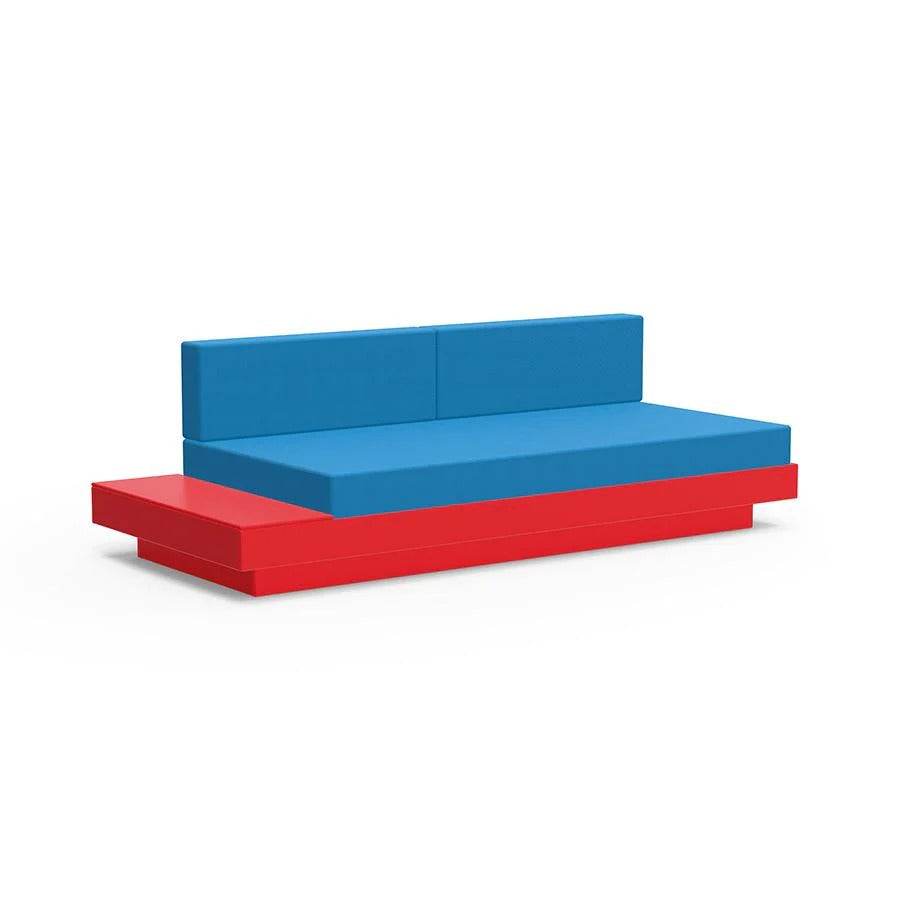 Platform One Outdoor Sofa with Left or Right Table