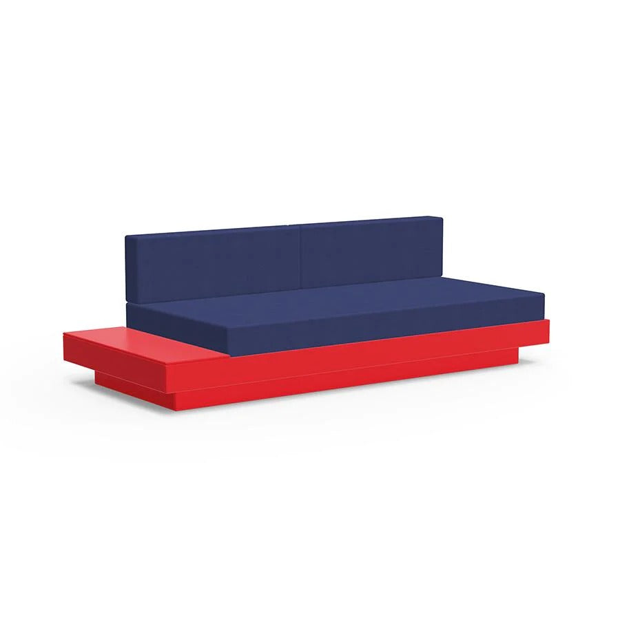 Platform One Outdoor Sofa with Left or Right Table
