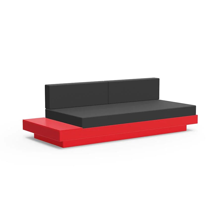 Platform One Outdoor Sofa with Left or Right Table