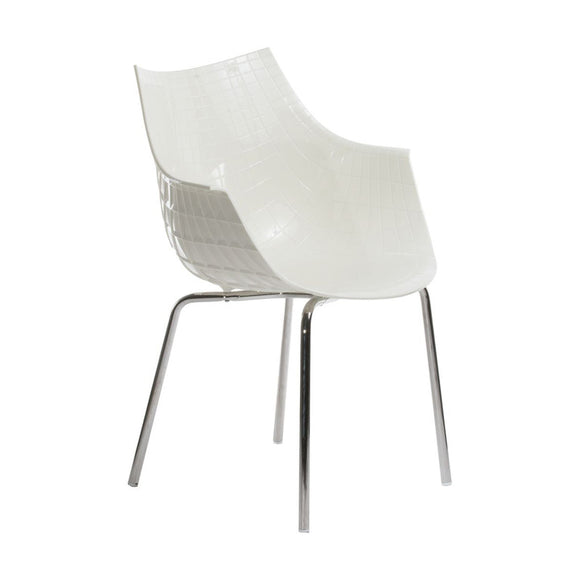 Meridiana Chair with Steel Base
