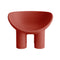 Roly Poly Armchair  option Red Brick