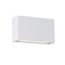 Blok LED Wall Light  option White