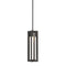 Chamber LED Outdoor Pendant Light  option Bronze