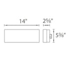 Dice LED Rectangular Wall / Ceiling Light