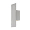 Icon LED Outdoor Wall Light  option Brushed Aluminum