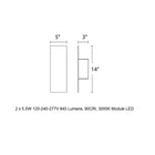 Icon LED Outdoor Wall Light