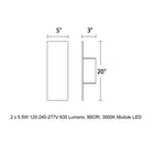 Icon LED Outdoor Wall Light