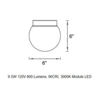 Niveous Wall / Ceiling Light