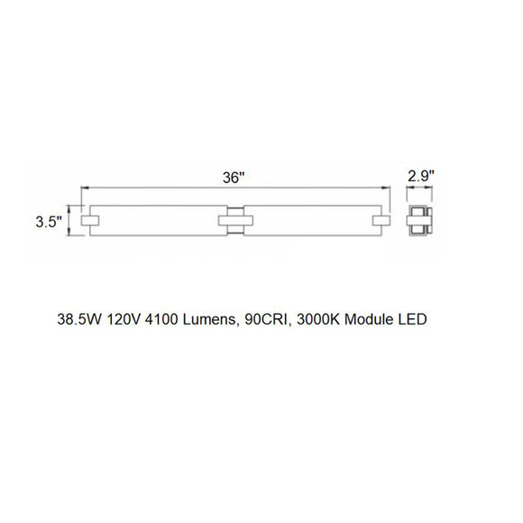 Bliss LED Bath Vanity / Wall Light