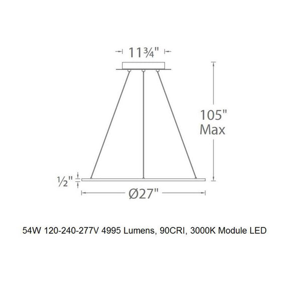 Illusion LED Pendant Light