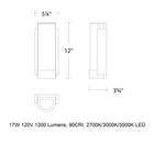 Blake LED Wall Sconce