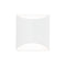 Duet LED Wall Sconce  option White
