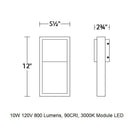 Archetype LED Outdoor Wall Light