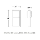 Archetype LED Outdoor Wall Light