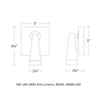 Arne LED Adjustable Wall Light