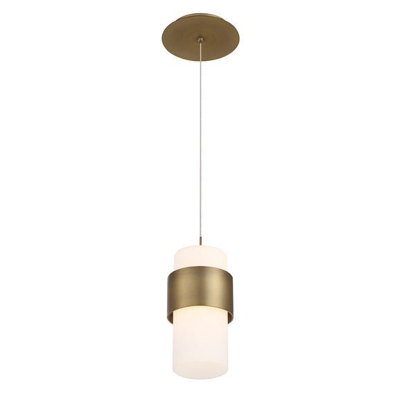 Banded LED Mini Pendant Light