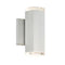 Block LED Outdoor Wall Sconce  option Two Lights