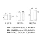 Case LED Outdoor Wall Sconce